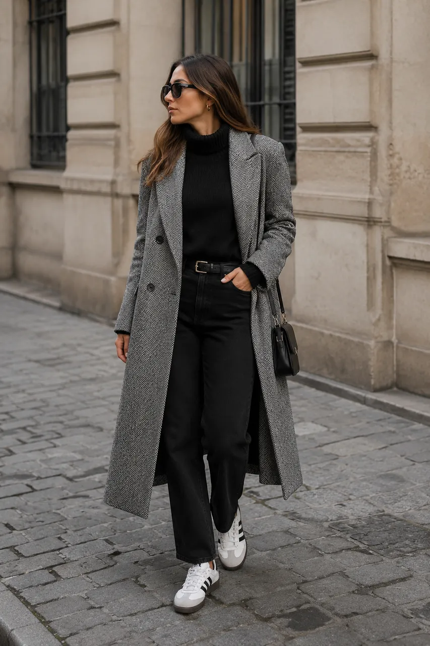 Estilo urbano en negro y gris