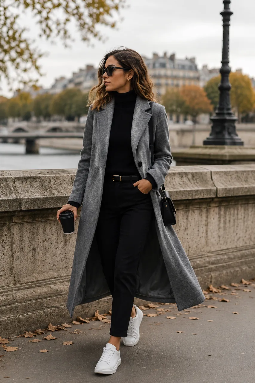 Estilo urbano en gris y negro