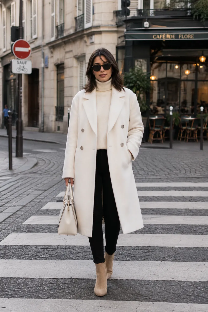 Estilo urbano en blanco y negro
