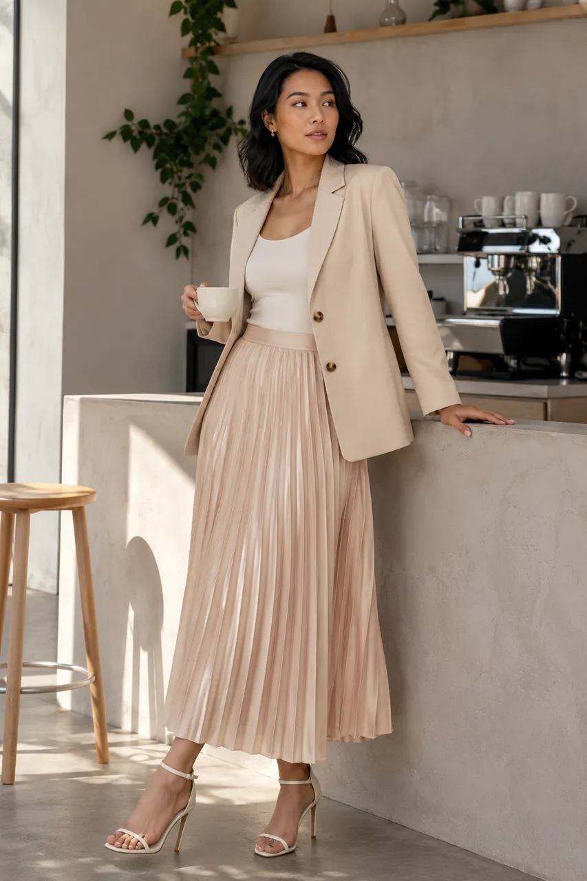 Elegancia minimalista en tonos beige